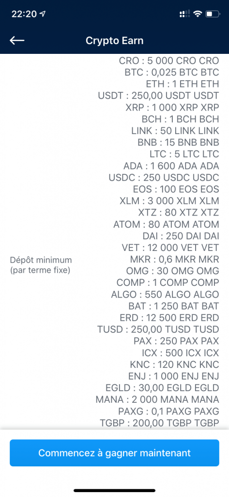 code de parrainage des cartes crypto